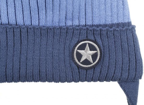 Шапка ESLI р.48-50 синьо-сірий 18С-42СП 