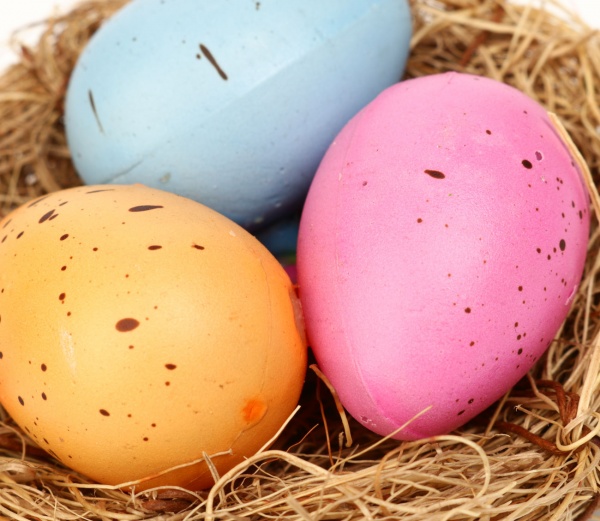 Декорация пасхальная Яйца в гнезде E580069