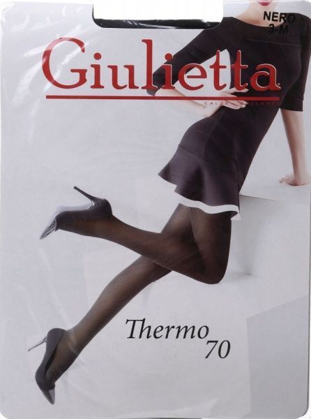 Колготки Giulietta nero THERMO р. 3 70 den черный 