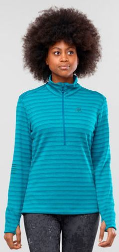 Джемпер Salomon LIGHTNING HZ MID LC1156500 р. S голубой