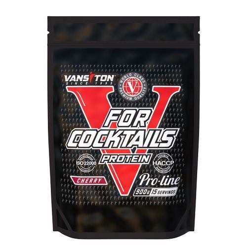 Протеїн Vansiton For Cocktails Вишня 900 г 