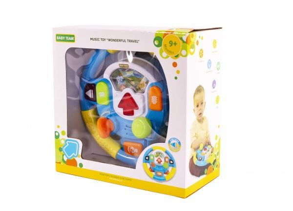 Игрушка музыкальная Baby Team Чудесное путешествие 8634