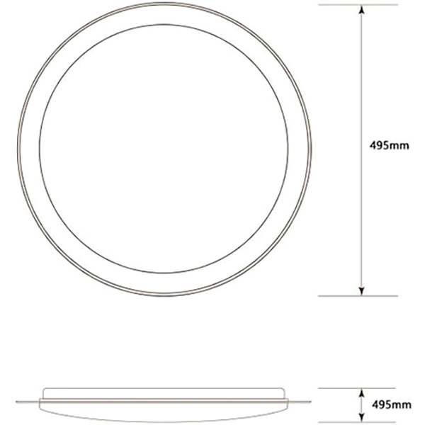 Светильник светодиодный Светкомплект RIM - 32 RGB TX IR RC с пультом д/у