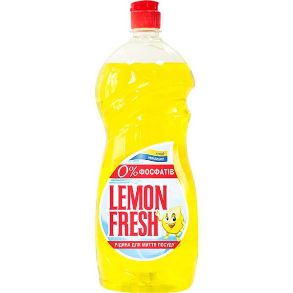 Средство для ручного мытья посуды Lemon Fresh Lemon Fresh желтый 1,5л