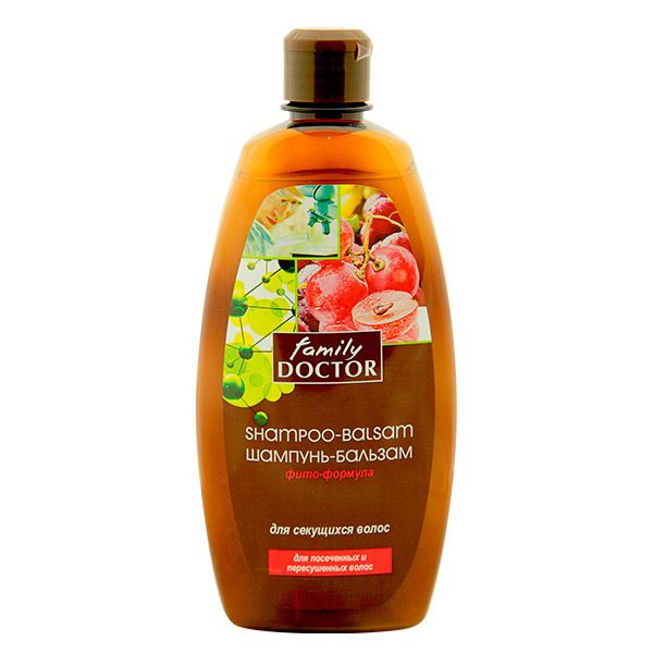 Шампунь Family Doctor Фито-формула для посеченных волос 500 мл
