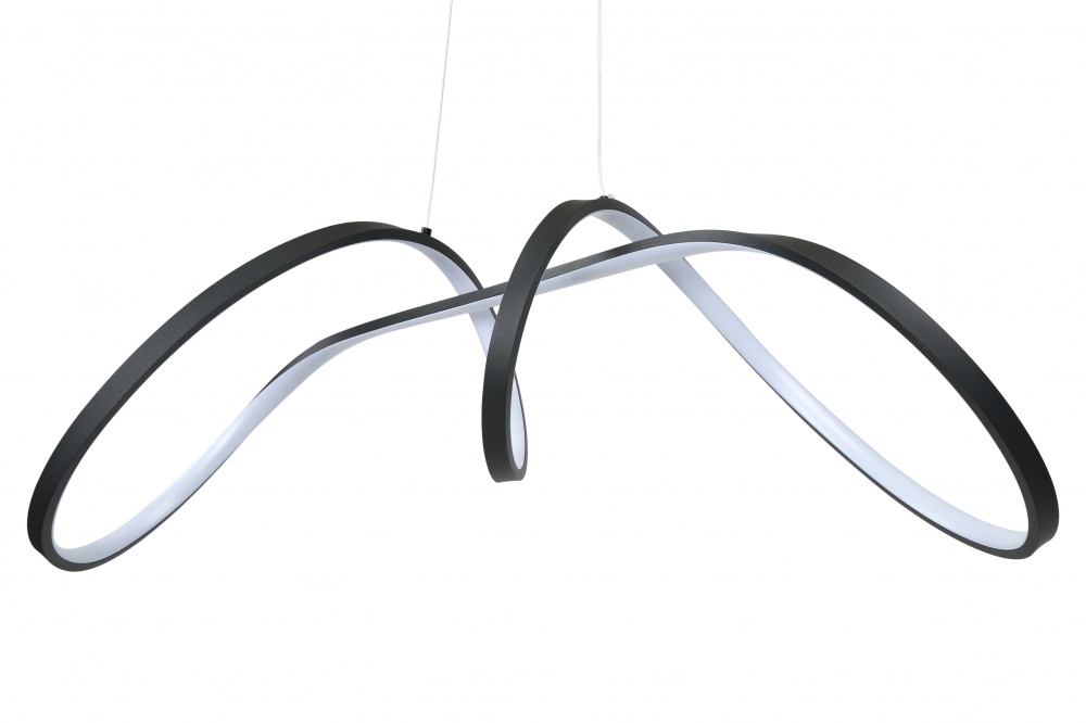 Люстра подвесная Berger 1x45 Вт LED-модуль черный 7021-PL-45 Black