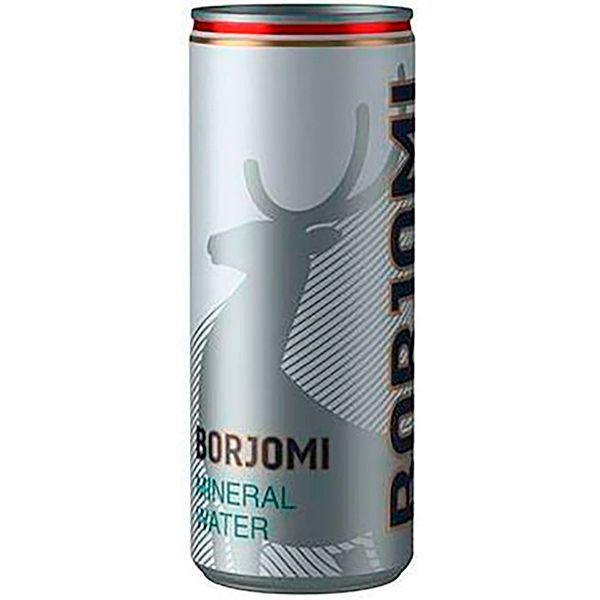 Вода минеральная Borjomi сильногазированная 0,33 л (4860019001810) 