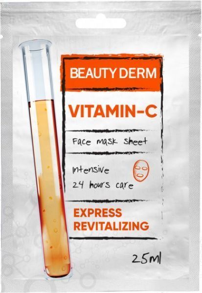 Маска для обличчя Beauty Derm Вітамін С 25 мл 1 шт.