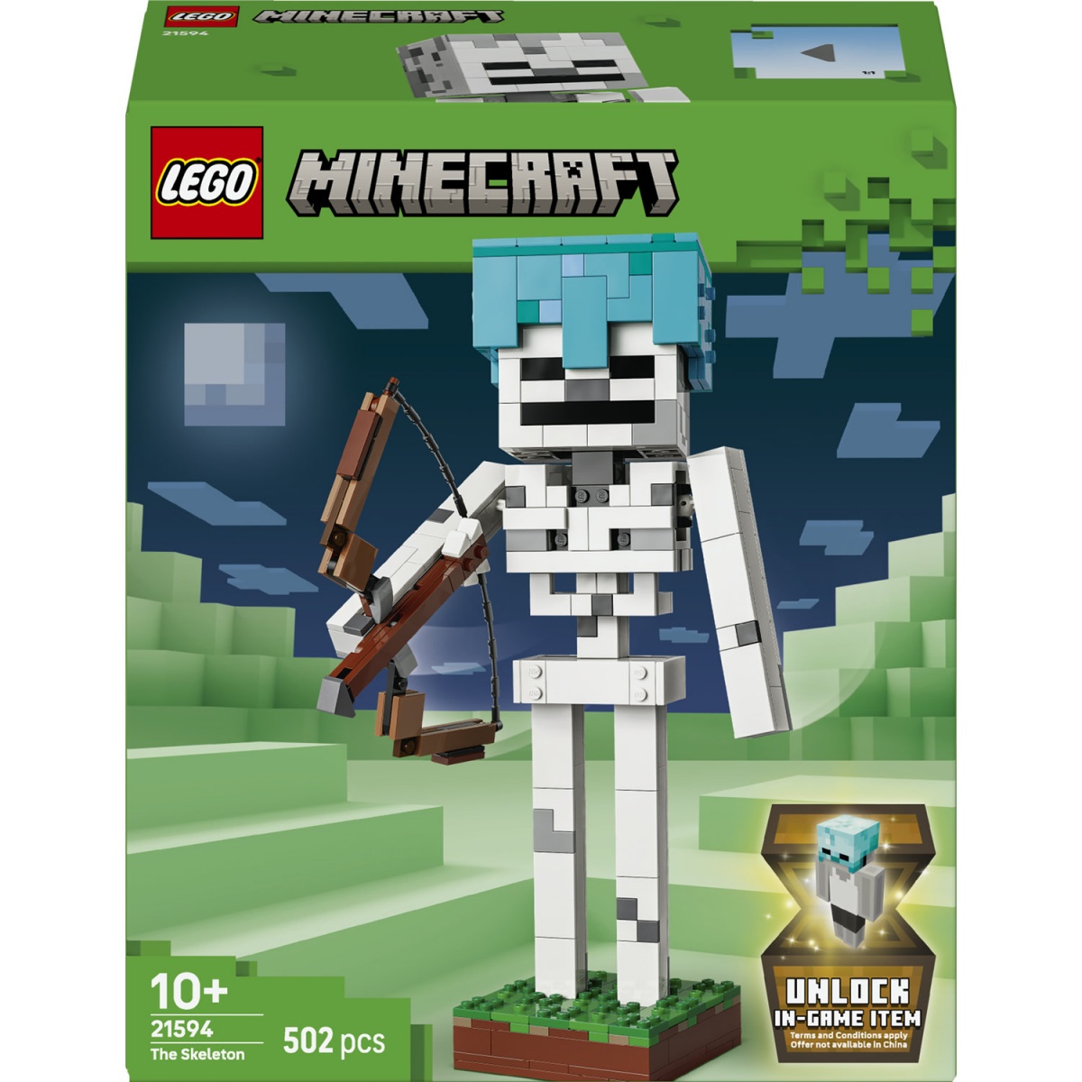 Конструктор LEGO Minecraft Скелет 21594 — фото 1