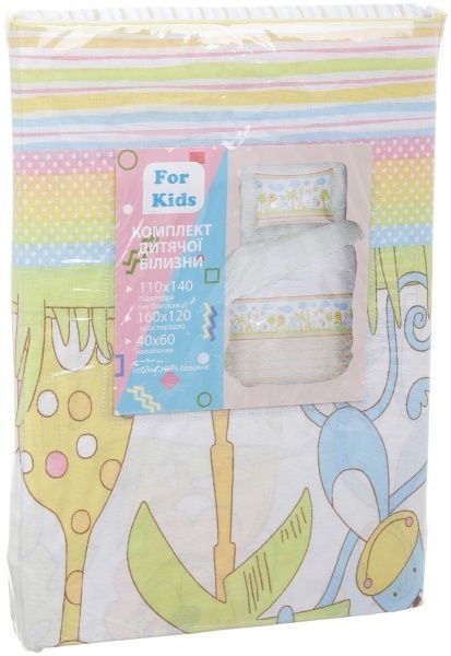 Комплект постельного белья Україна Джунгли разноцветный 