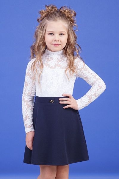 Юбка школьная 30-9015-2 Zironka р.122 синий 