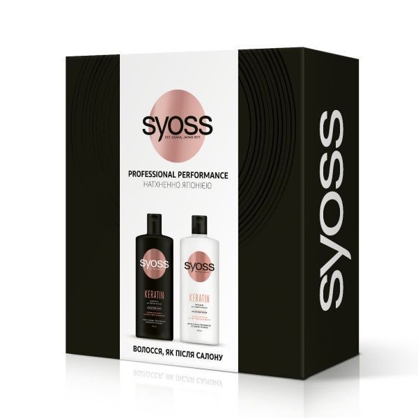 Косметичний набір для жінок Syoss Keratin