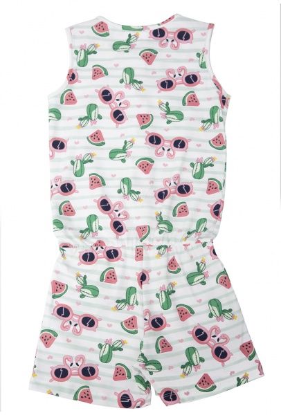 Напівкомбінезон для дівчаток Luna Kids Flamingo р.128-134 мульті №0031/16197 
