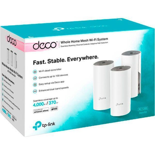 Маршрутизатор TP-Link Deco E4 3-pack