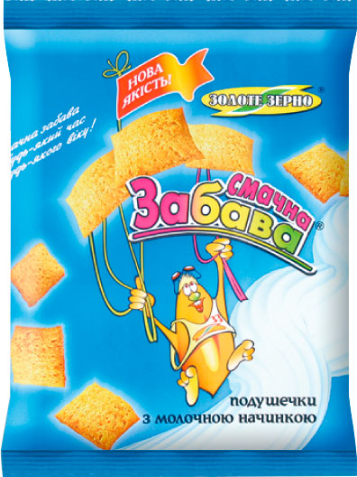 Подушечки Золотое зерно Молочные 100 г (4820017291323) 