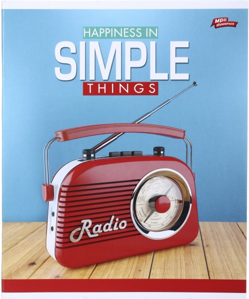 Зошит шкільний 60 аркушів у клітинку в асортименті Мрії збуваються