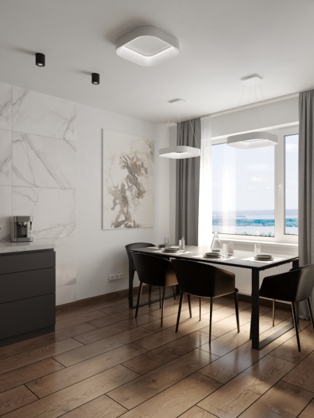 Светильник светодиодный Victoria Lighting потолочный с пультом 80 Вт белый Perseus/PL600 white 