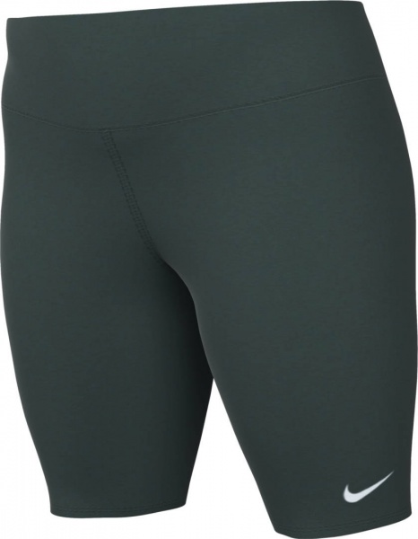 Шорты Nike W NSW ESSNTL MR BIKER SHORT CZ8526-397 р. XS зеленый