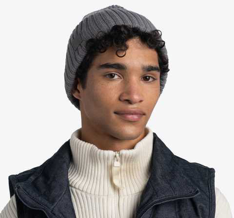 Шапка уні.  р.OS сірий BU 129694.938.10.00 KNITTED HAT Buff AW2223