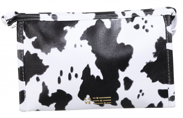 Косметичка Cow Spots 24х8х14 см PU RH114