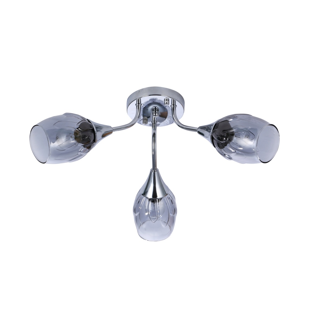 Люстра Miorro Vello 500х200 мм 3x40 Вт E27 хром 51-311-011