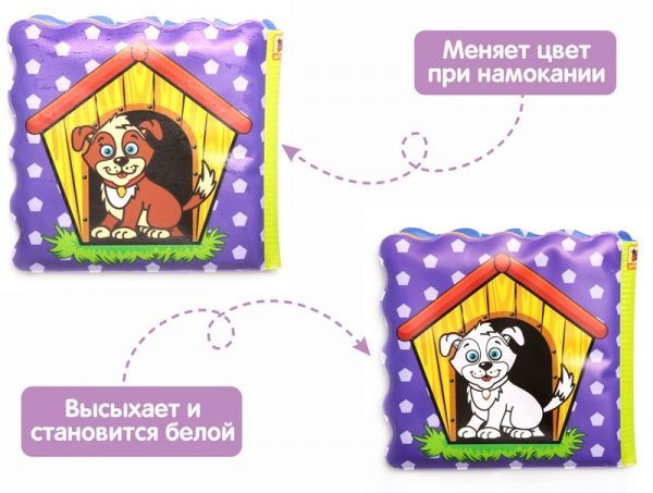 Іграшка для купання Macик Книга Ферма МС 130301-01