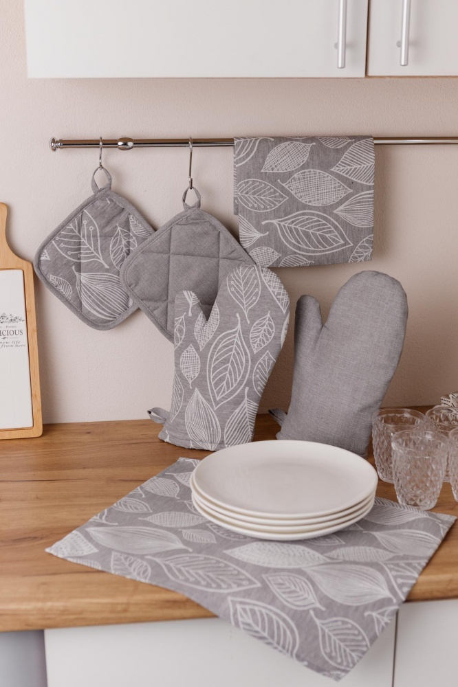 Прихватка Листья 20x20 см Прованс