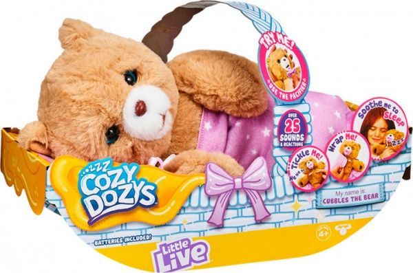 М'яка іграшка Little Live Pets Ведмедик-обіймашка 28847