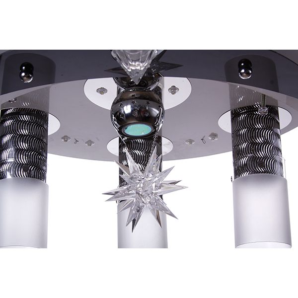 Люстра Altalusse LV147-04 белый/хром