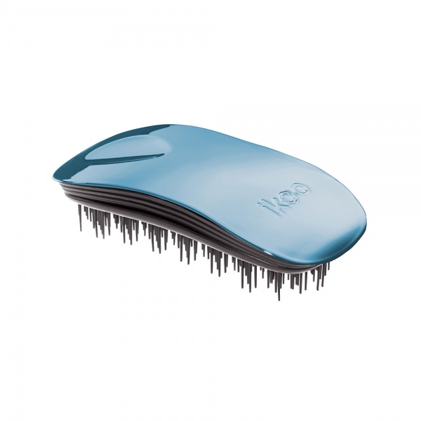 Щітка для волосся масажна Ikoo Бірюза океану home pacific black 001-007-002