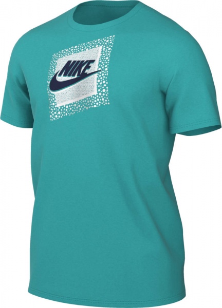 Футболка Nike M NSW 3 MO FRANCHISE 1 TEE DN5260-392 р.2XL бірюзовий