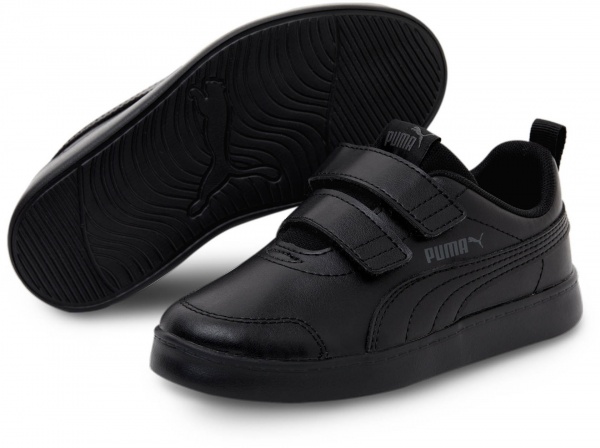 Кроссовки Puma Courtflex v2 V PS 37154306 р.UK 1 черный