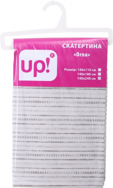 Скатерть Orna 140x240 см бежевый UP! (Underprice) 