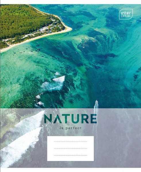 Тетрадь школьная А5 48 # NATURE InterDRUK
