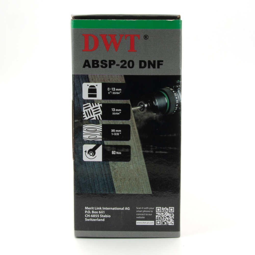 Шуруповерт акумуляторний DWT ABSP-20 DNF ABSP-20 DNF