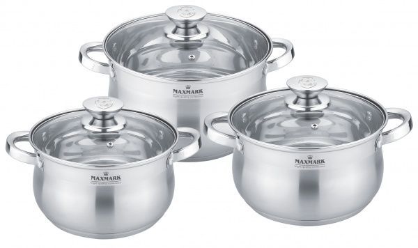 Набор посуды 6 предметов MK-BL2506B Maxmark