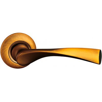 Ручка на розетке Linde Z-1299 матовая бронза