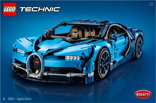 Конструктор LEGO Technic Bugatti Chiron 42083