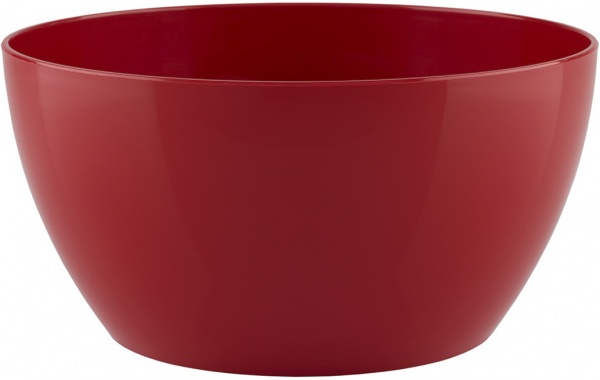 Кашпо Artevasi SAN REMO BOWL круглый 8л красный 