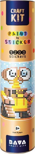 Набор наклеек Умняшка Картина по номерам стикерами