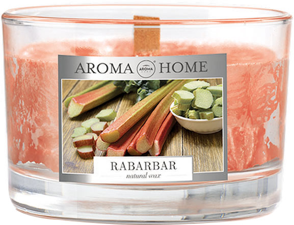 Свеча ароматическая Aroma Home Ревень 