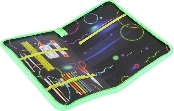 Папка для труда А4 на молнии ПР-01 Апельсин