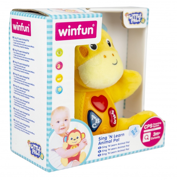 Игрушка развивающая Winfun Жираф 0276-01