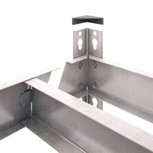 Стеллаж металлический с полками МДФ 180х90х40 см