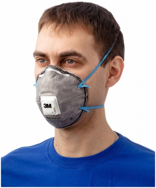 Респиратор 3M + 1 шт. 9922