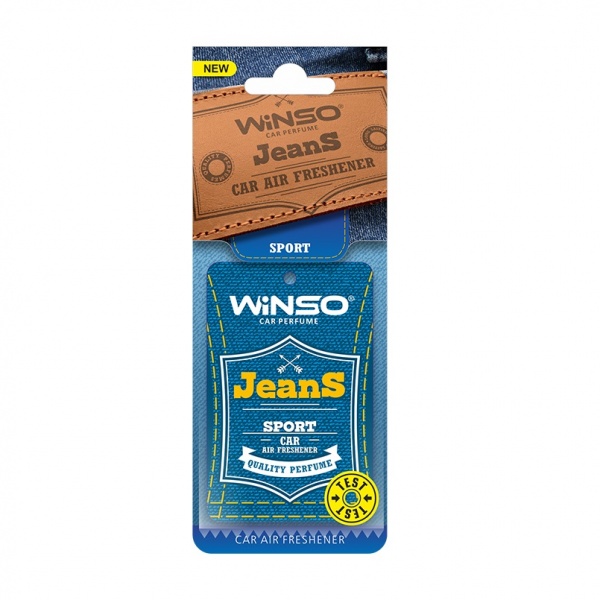 Ароматизатор підвісний WINSO Jeans 537570 Sport 76 мл