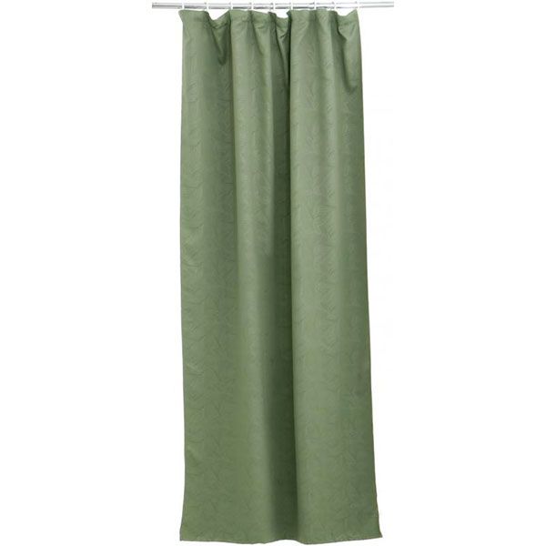 Штора-блекаут Underprice Embossed Palm зелена 150x275 см