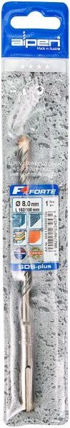 Бур Alpen SDS-plus 8x160 мм 81700800100