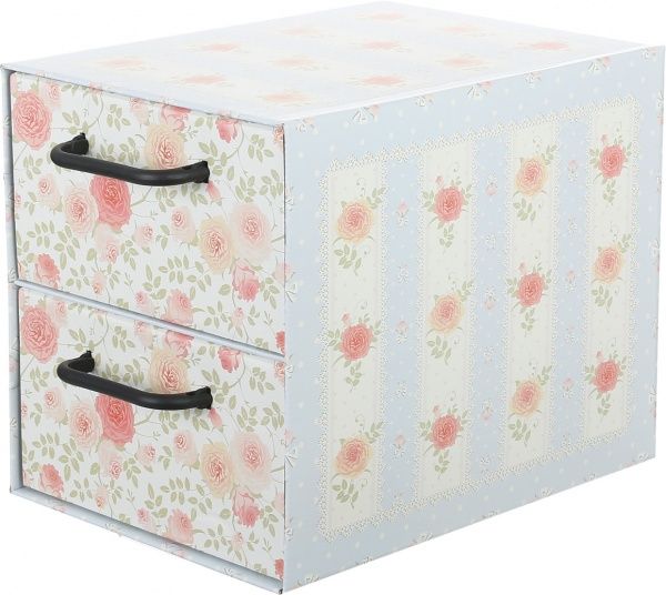 Комод картонний Miss Space Provenzale 2 відділення блакитний