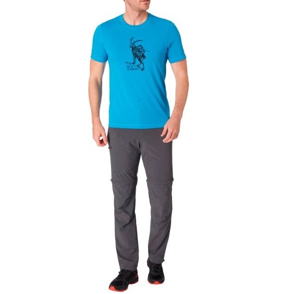 Футболка McKinley Jama ux 411712-902911 M синій меланж